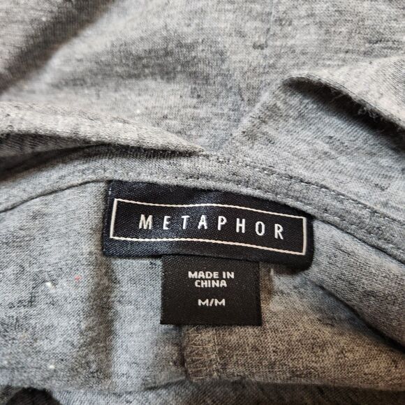 Metaphor Women’s Open Front Cardigan – Size Medium, Gray - Picture 7 of 7